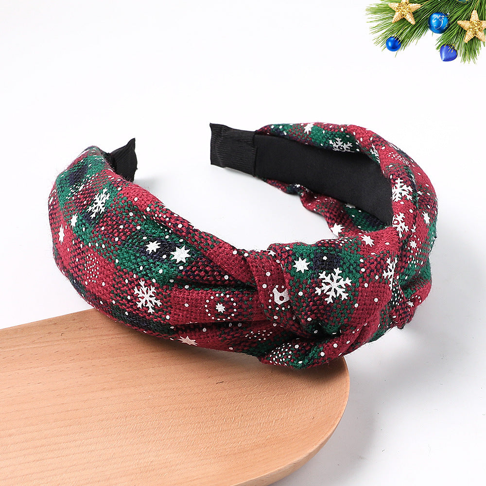 Wholesale Christmas Fabric Headband